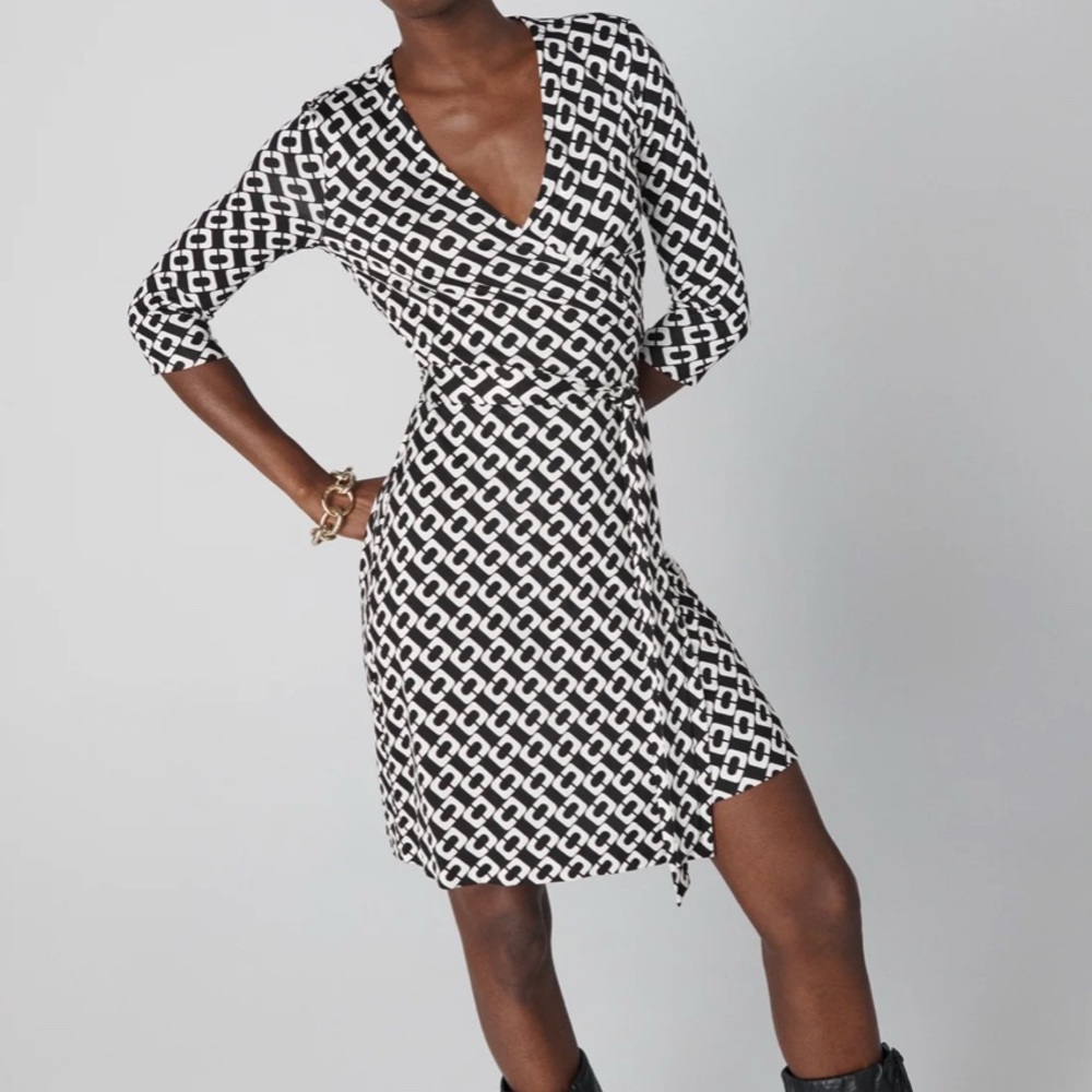 Diane Von Furstenberg Silk Wrap Dress